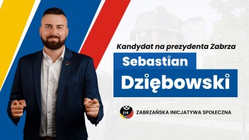 Sebastian Dziębowski kandydatem na prezydenta Zabrza